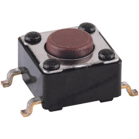 Mentor 1254.1004 1254.1004 Drucktaster 12 V DC/AC 0.05 A 1 x Aus/(Ein) tastend    1 St.