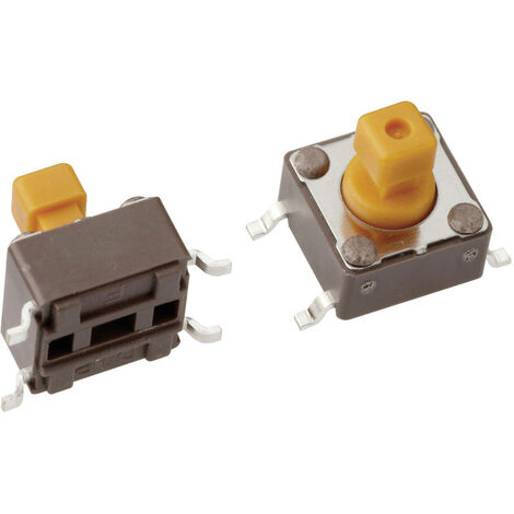 Mentor 1254.1207 1254.1207 Drucktaster 12 V/DC 0.05 A 1 x Aus/(Ein) tastend    1 St.