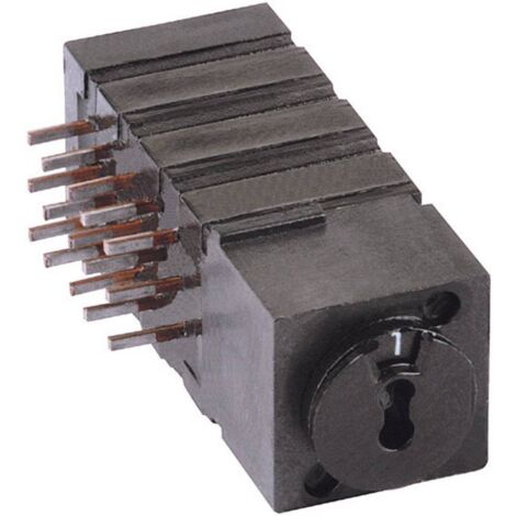Mentor 1843.9031 Interruttore rotativo 60 V DC/AC 0.5 A Posizioni di commutazione 10 1 pz.