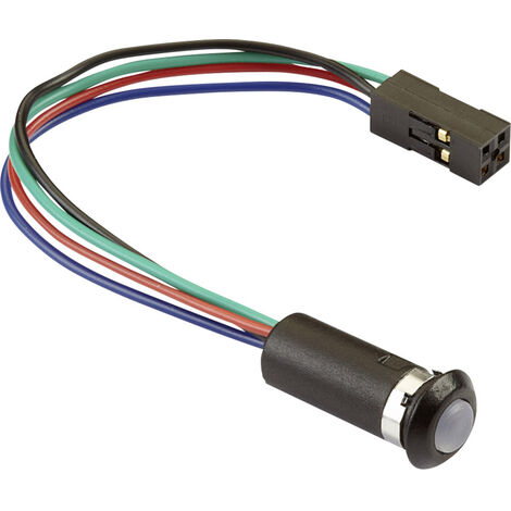 Mentor 2660.8502 LED-Signalleuchte RGB  Linse 5 mm   2 V, 3.5 V, 3.5 V  20 mA, 20 mA, 20 mA