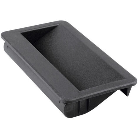 Mentor 3233.2003 Schalengriff Schwarz (L x B x H) 110 x 56.3 x 18 mm 1 St.