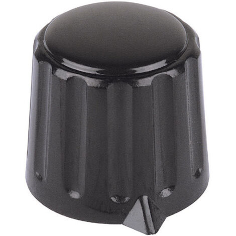 Mentor 4309.6131 4309.6131 Drehknopf mit Zeiger Schwarz (Ø x H) 15 mm x 16 mm 1 St.
