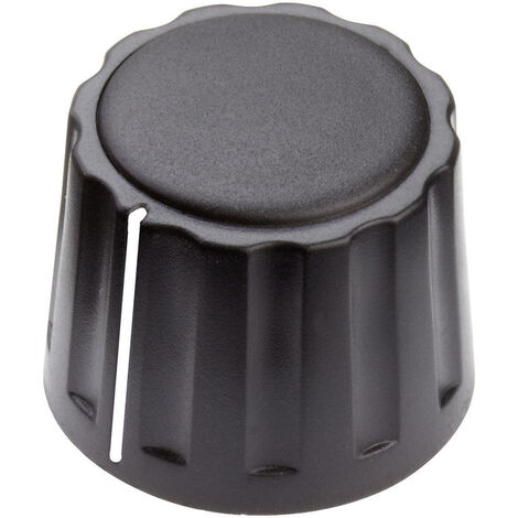 Mentor 4332.4001 4332.4001 Drehknopf mit Zeiger Schwarz (Ø x H) 20 mm x 15 mm 1 St.