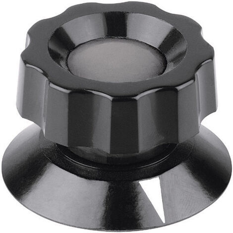 Mentor 475.61 475.61 Drehknopf mit Zeiger Schwarz (Ø x H) 42 mm x 28 mm 1 St.
