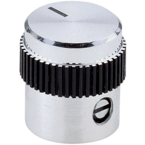 Mentor 5617.6614 5617.6614 Drehknopf  Aluminium (Ø x H) 24 mm x 15 mm 1 St.