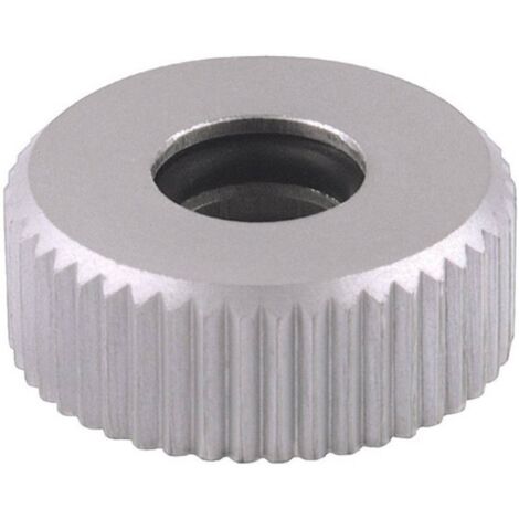MENTOR 66010403 6601.0403 - DADO A VITE IN ALLUMINIO ANODIZZATO, 6 MM