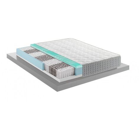 MENTOR SINGOLO 80x190 Greentech MED 4.1 DISP. MEDICO DETRAIBILE 5 cm di Memory, H25 a 9 zone - DETRAIBILE