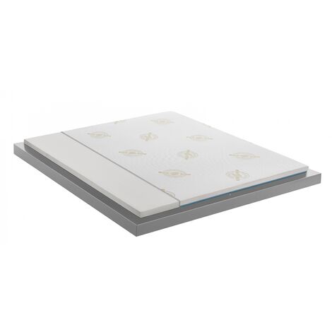 Sweetnight Topper Memory Foam Materasso Matrimoniale 180x200 Altezza 10 CM,  Topper Materasso Memory Foam Supporta Alta Resilienza,Rimovibile e  Lavabile, Bianca : : Casa e cucina