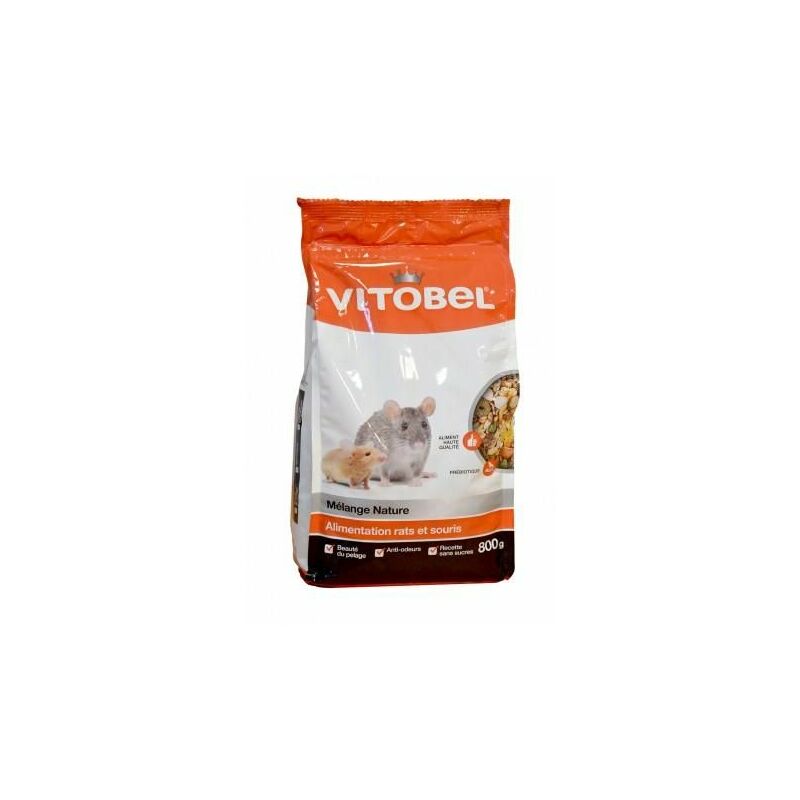Vitakraft - Mélange nature rats / souris 800 g