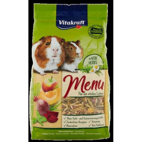 menu vital porcellini d' india - 1 kg - vitakraft