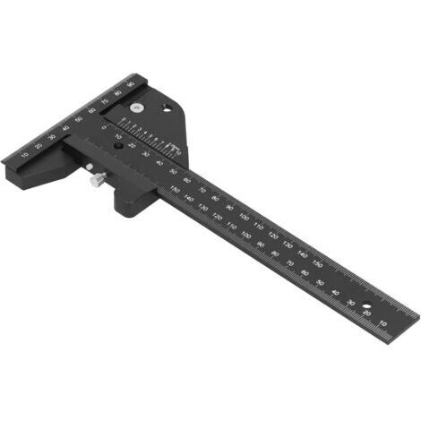 Menuisier outils de bricolage menuiserie règle de traçage du bois règle de traçage du bois mesure menuisier outil de marquage travail du bois traçage