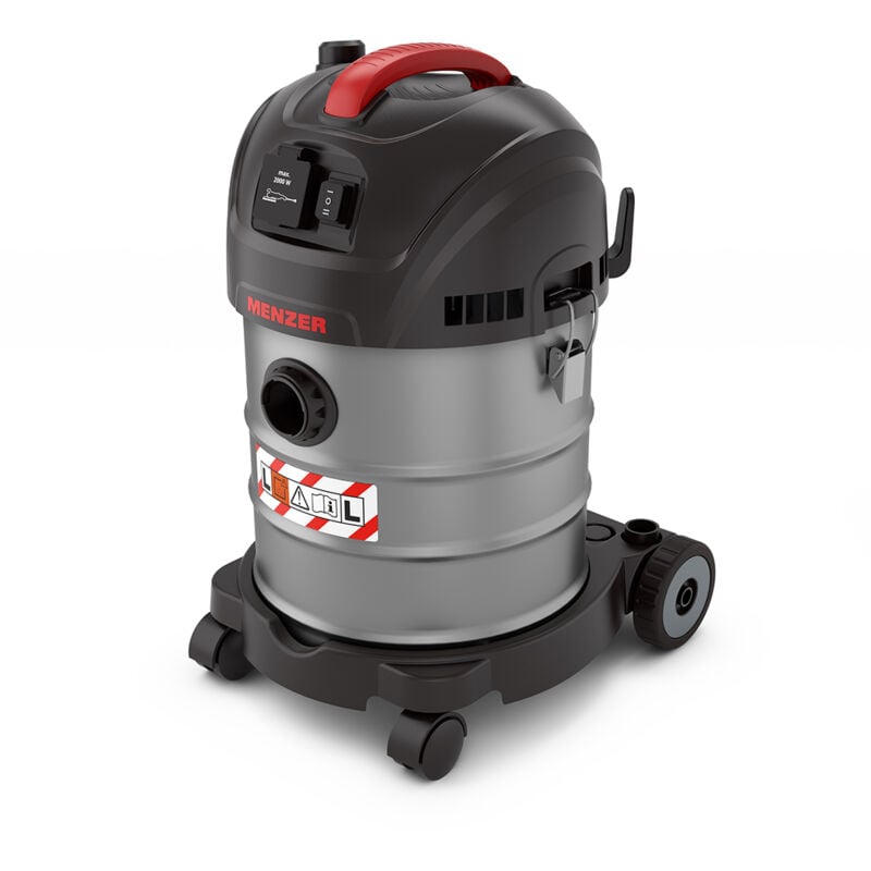 Aspirateur de Sécurité (Aspirateur Eau et Poussière) vcl 320, Classe de Poussière l, 20 Litres, Préparé Antistatique - Menzer