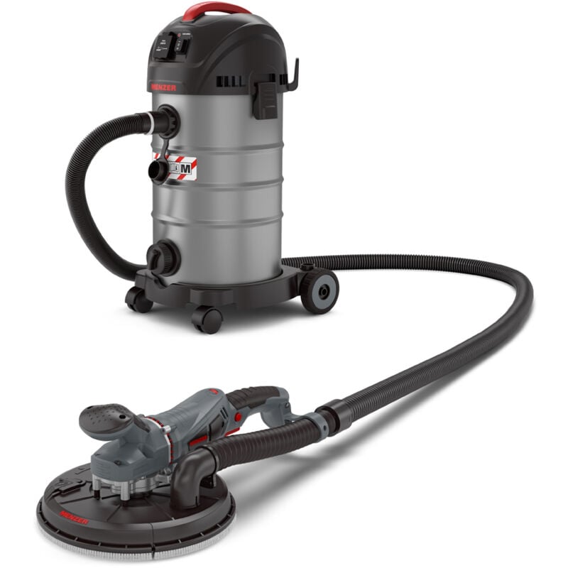 Dustfree Système de Ponçage pour la Construction à sec avec tbs 225 + vcm 330 - Menzer