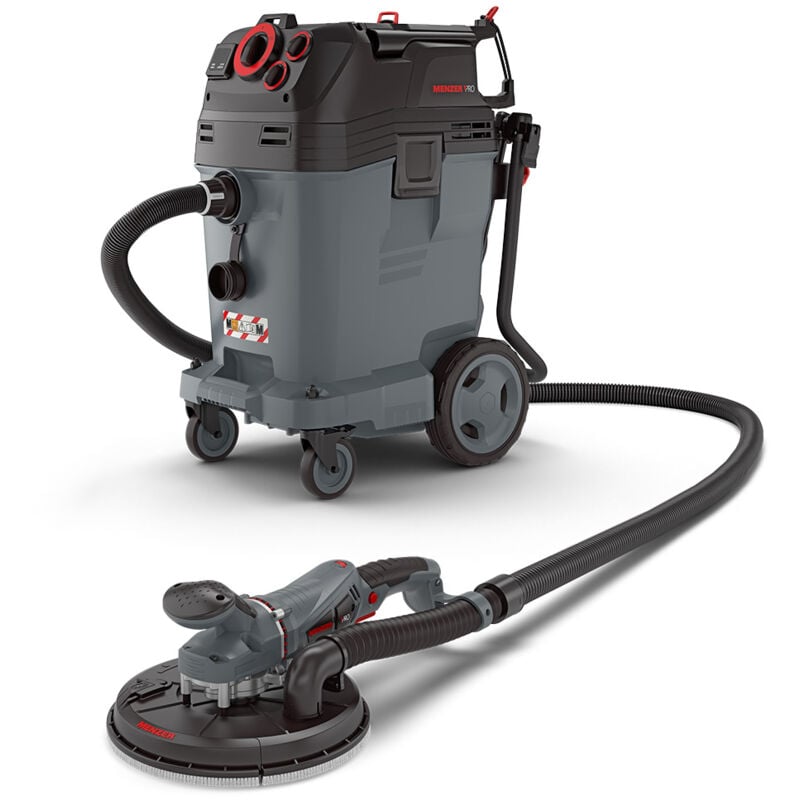 Dustfree Système de Ponçage pour la Construction à sec avec tbs 225 pro + vcm 550 pro - Menzer