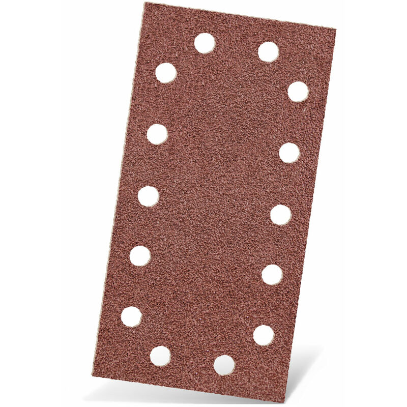 50 Klett-Schleifbögen für Schwingschleifer K40–240 14-Loch 230x115 mm
