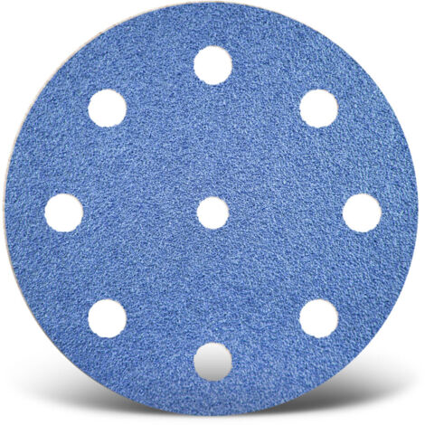 MENZER Klett-Schleifscheiben Ø 125 mm K100 9-Loch Set 25 Stück 25 Stk