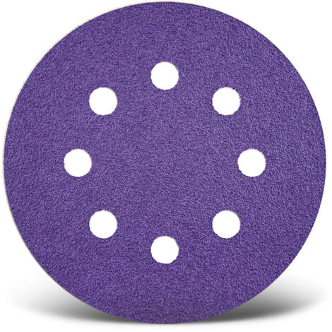 MENZER Klett-Schleifscheiben Ø 125 mm K1000 8-Loch VE 50 50 Stk