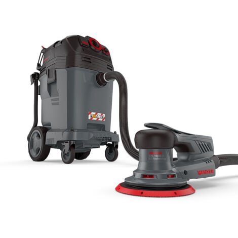 MENZER (Aspiratore a Umido/Secco) VCL 530 PRO incl. Set di Abrasivi