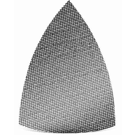 MENZER Net Retine abrasive velcrate, 150 x 100 mm, p. Levigatrici a delta, Carburo di silicio (25 Pz.) G80