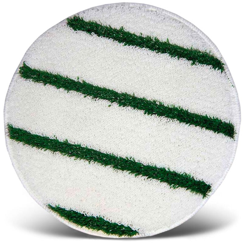 Pads Bonnette pour polisseuse, 406 mm p. Monobrosses, Polyester (Lot de 1) - Menzer