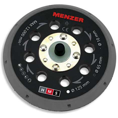 MENZER Platorello Multi-Foro 125 mm Hard per MENZER ETS 125
