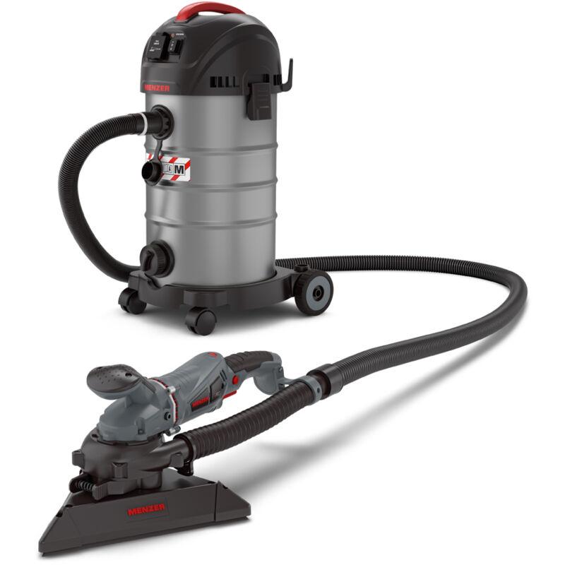 Dustfree Système de Ponçage pour la Construction à sec avec tsw 225 pro + vcm 330 - Menzer