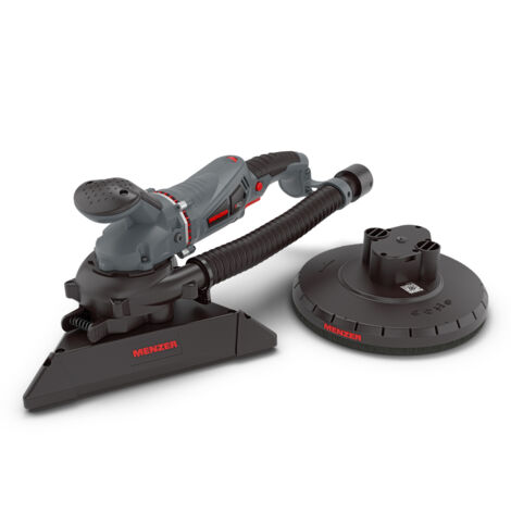 Menzer – Ponceuse girafe compacte 1010W – Système de têtes interchangeables – Plateau Ø 225 mm – Pour espaces restreints et échafaudages