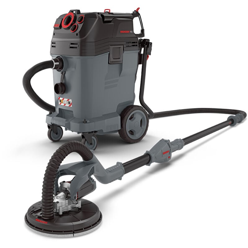 Dustfree Système de Ponçage pour la Construction à sec avec lhs 225 vario + vcm 550 pro - Menzer