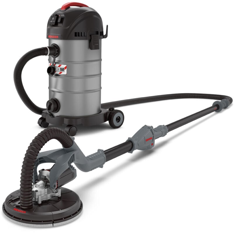 Dustfree Système de Ponçage pour la Construction à sec avec lhs 225 vario + vcm 330 - Menzer