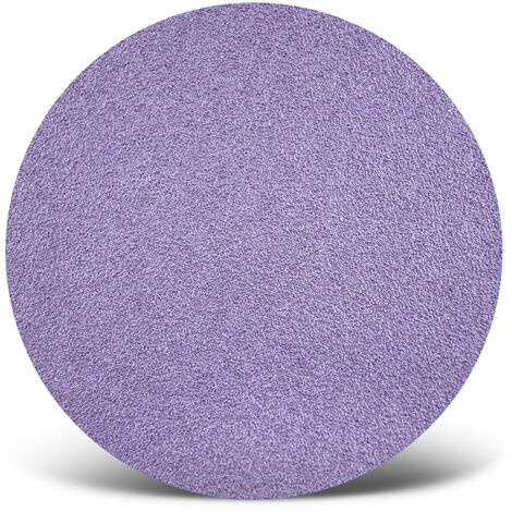 MENZER Purple HD Dischi abrasivi velcrati, 225 mm, p. Levigatrici per muri, Miscela di ceramica (25 Pz.) G400