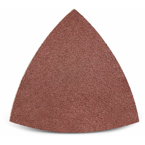 MENZER Red Feuilles abrasives auto-agrippantes, 82 mm, p. Ponceuses delta, Corindon normal (Lot de 25) G36