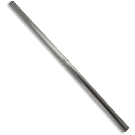 MENZER Saugrohre Edelstahl 32 mm, 2x 0,5 m, silber, für MENZER Industriesauger VCL 320 / 330, VCM 330, VC 790 PRO, VC 760, Rucksacksauger VC 620 M, industrielle Reinigung