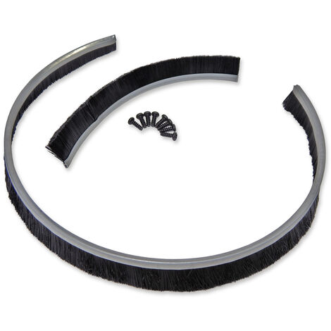 MENZER Telaio con Spazzole (225 mm) 2 parti per Lungo per Muri