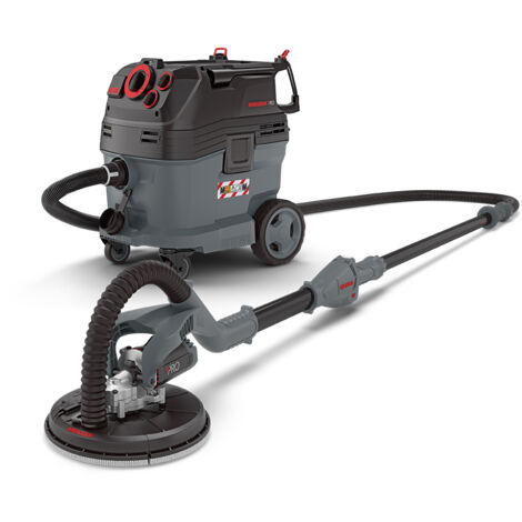 MENZER Trockenbau Schleifsystem Dustfree mit LHS 225 PRO VARIO + VCM 530 PRO