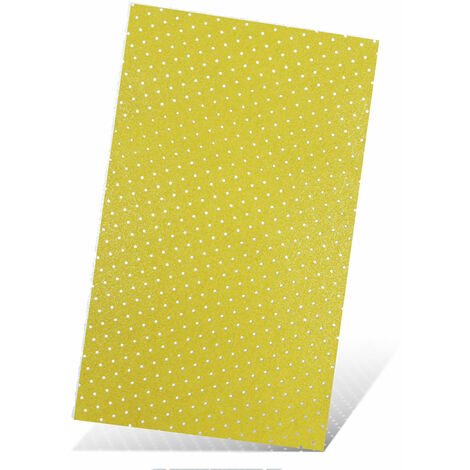 MENZER Ultrapad Carte abrasive velcrate, 133 x 80 mm, p. Levigatrici orbitali, Corindone nobile bianco (20 Pz.) G100