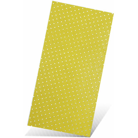 MENZER Ultrapad Carte abrasive velcrate, 230 x 115 mm, p. Levigatrici orbitali, Corindone nobile bianco (20 Pz.) G60