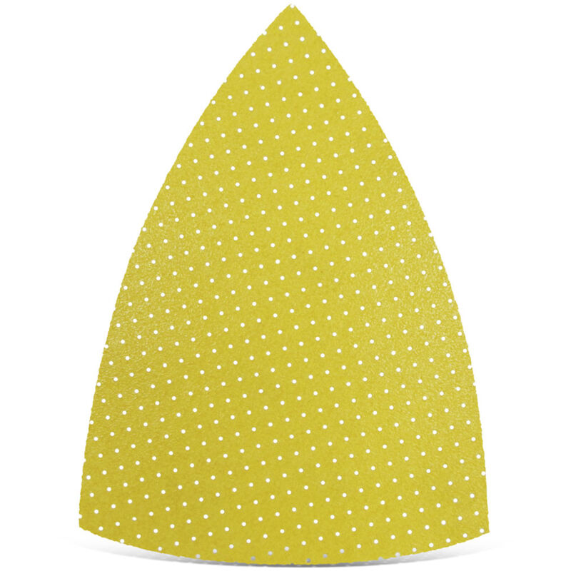 Menzer - Ultrapad Feuilles abrasives auto-agrippantes, 150 x 100 mm, p. Ponceuses delta, Corindon supérieur blanc (Lot de 25) G180