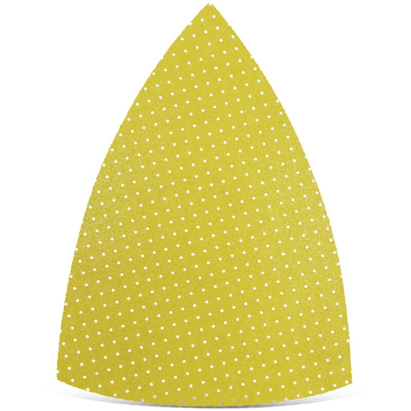 Ultrapad Feuilles abrasives auto-agrippantes, 150 x 100 mm, p. Ponceuses delta, Corindon supérieur blanc (Lot de 25) G60 - Menzer