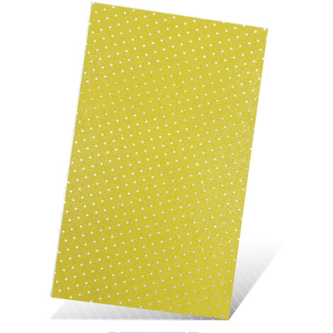 MENZER Ultrapad Klett-Schleifblätter, 133 x 80 mm, f. Schwingschleifer, Weißes Edelkorund (20 Stk.) K100