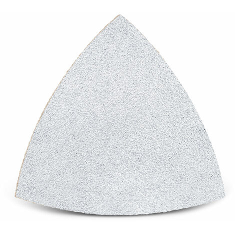 MENZER White Feuilles abrasives auto-agrippantes, 82 mm, p. Ponceuses delta, Corindon normal (Lot de 50) G320