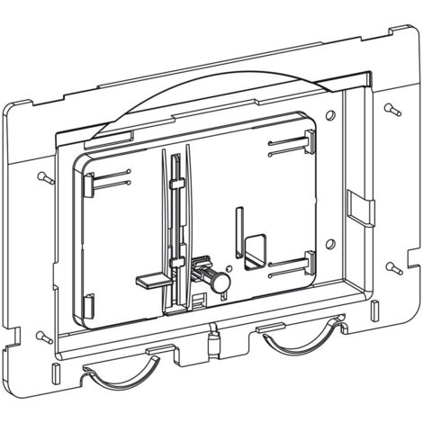 Mepa Betätigungsmechanik für Spülkasten Sanicontrol R11 Mepa Sun/Star S/S