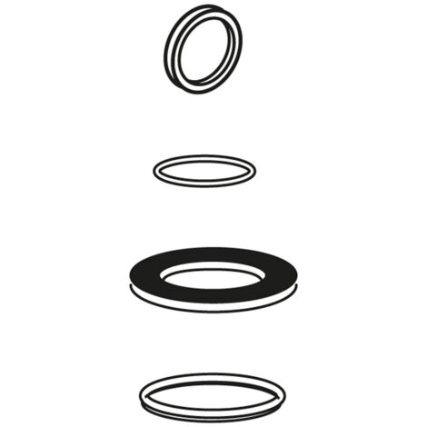MEPA Dichtungs-Set Unterputzspülkasten SC SC A12 - E11 - E21 - E31 590744