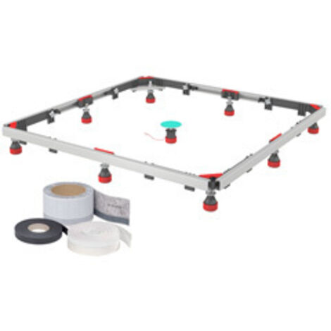 MEPA Duschwannen-Set Montagerahmen SF RE 2S+ Universal Set superflachen  Wannen
