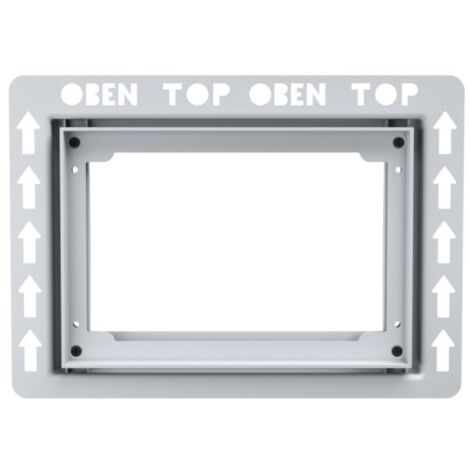 Mepa Einbaurahmen Typ I 421900 weiß