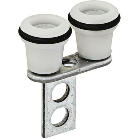 MEPA guiador doble rodillo nylon con goma , 0UNIDADES , MEPA guiador doble rodillo nylon con goma , 0UNIDADES