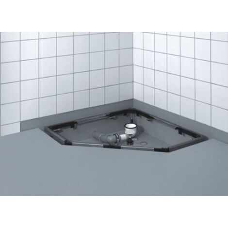 Mepa Montagerahmen SF für 5-Eck und 1/4-Kreis Duschwannen, 150185