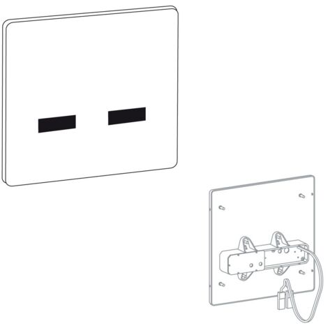 Mepa Sanicontrol Reparaturset RS620, Frontplatte und Elektronik