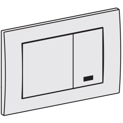 Mepa Sanicontrol WC-Spülautomatic 950 Mepa Cube, glanzchrom