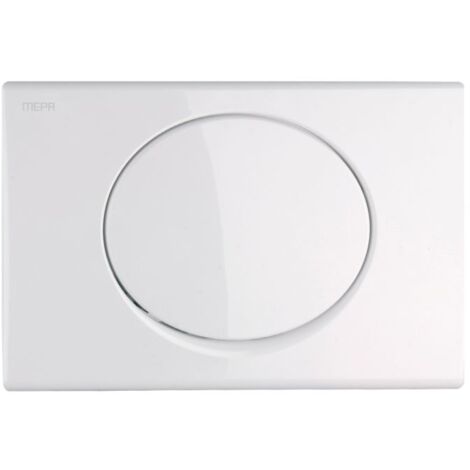 Mepa Sun Betätigungsplatte 421661 weiss, Start/Stopp-Spültechnik