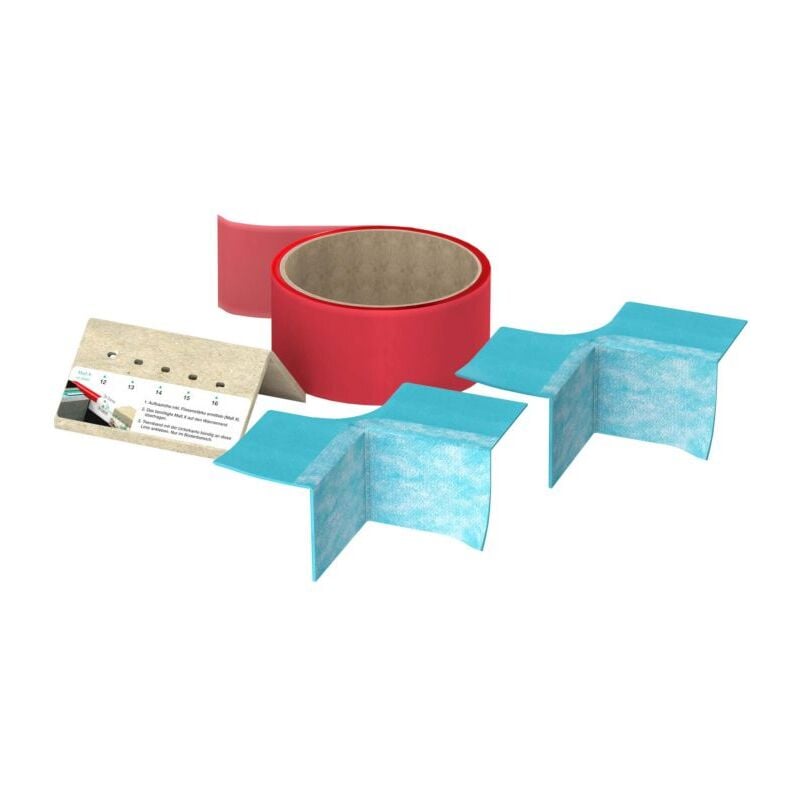 Mepa - supplémentaire 180049 pour ruban d&39étanchéité pour baignoire d&39angle en t Aquaproof 3D